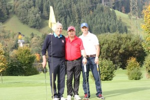 Golfen mit dem Präsident des GC Westendorf